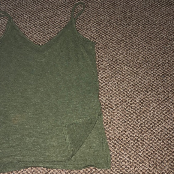Mudd olive green tank top - Picture 2 of 3